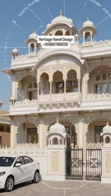 Rajasthani Heritage Haveli Design | Chithra Archdesign - +919887999292
#haveli #heritage #rajasthaniarchitecture #vastudesign #elevation
