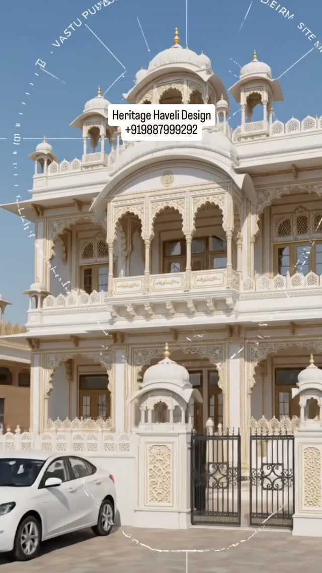 Rajasthani Heritage Haveli Design | Chithra Archdesign - +919887999292
#haveli #heritage #rajasthaniarchitecture #vastudesign #elevation