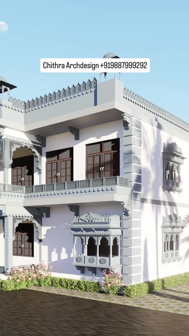 Rajasthani Royal Haveli Elevation
#havelidesign #heritage #culturaldesign