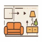 Interior space planning for residential house design by Chithra Archdesign